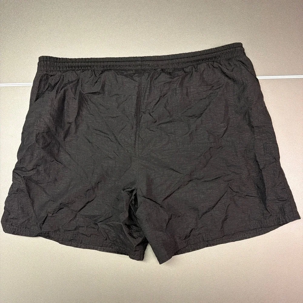 Reebok Athletic Shorts Men's Medium Black Drawstring Waist Mesh Lined NylonBlend